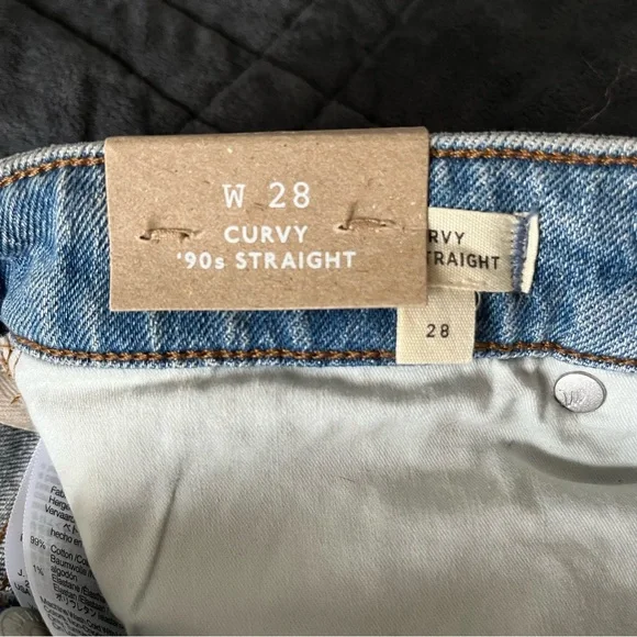 Madewell Curvy ‘90s Straight jeans - Picture 4 of 4